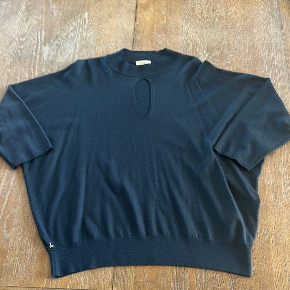 Lafayette 148 New York Keyhole Sweater